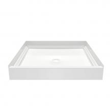 Swan VP4242CPANNS.010 - VP4242CPANNS Veritek™ Pro Alcove Shower Pan with Center Drain in White