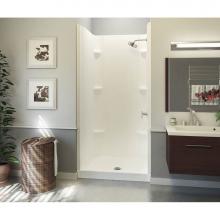 Swan VP3636CS.010 - VP3636CS 36 x 36 Veritek™ Pro Alcove Center Drain Four-Piece Shower in White