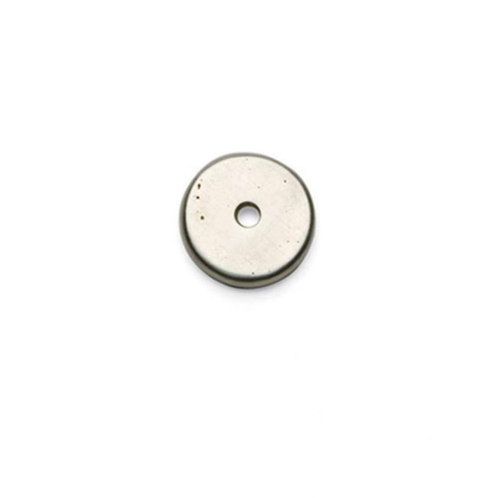 1'' Eased Edge round cabinet knob escutcheon.