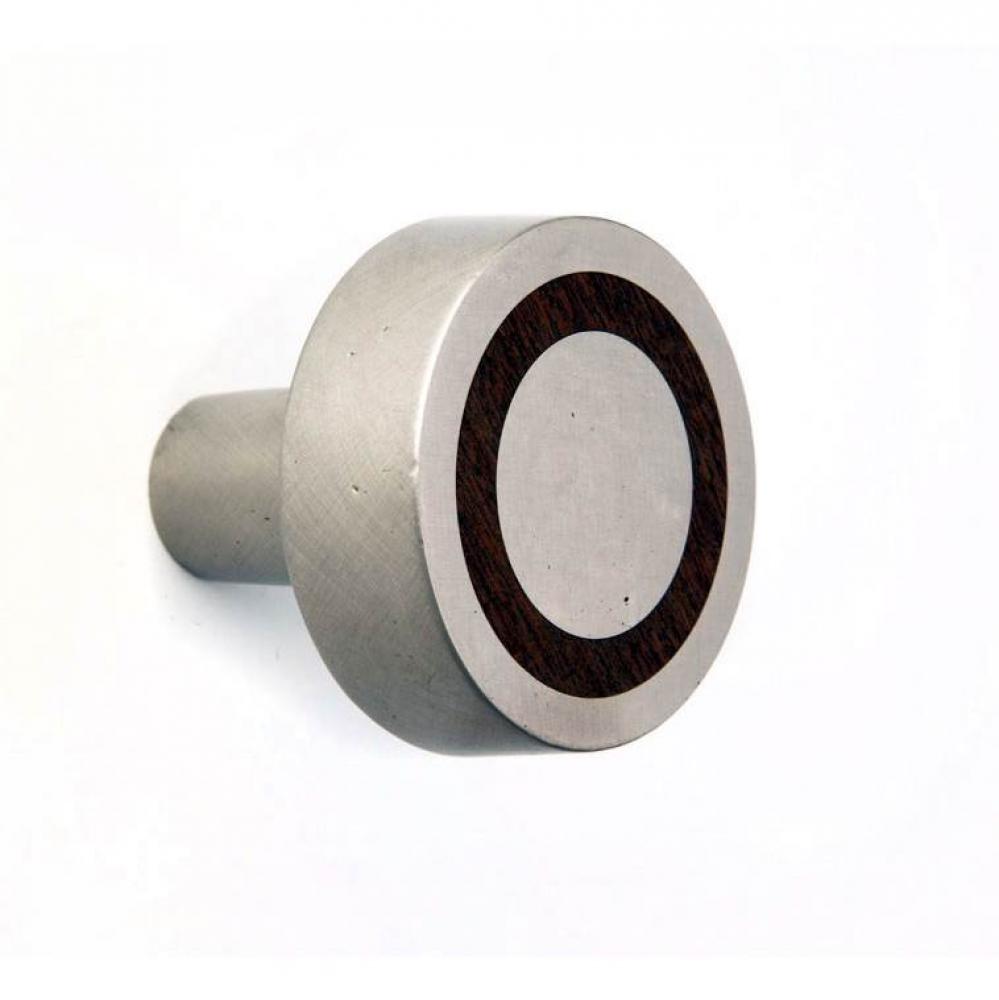 Round Flat Wood Inlay Knob