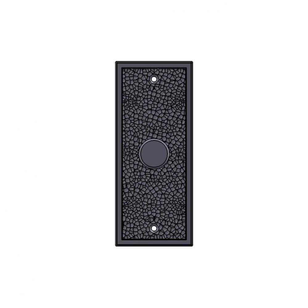 2 1/2'' x 6'' Bandbox push plate.