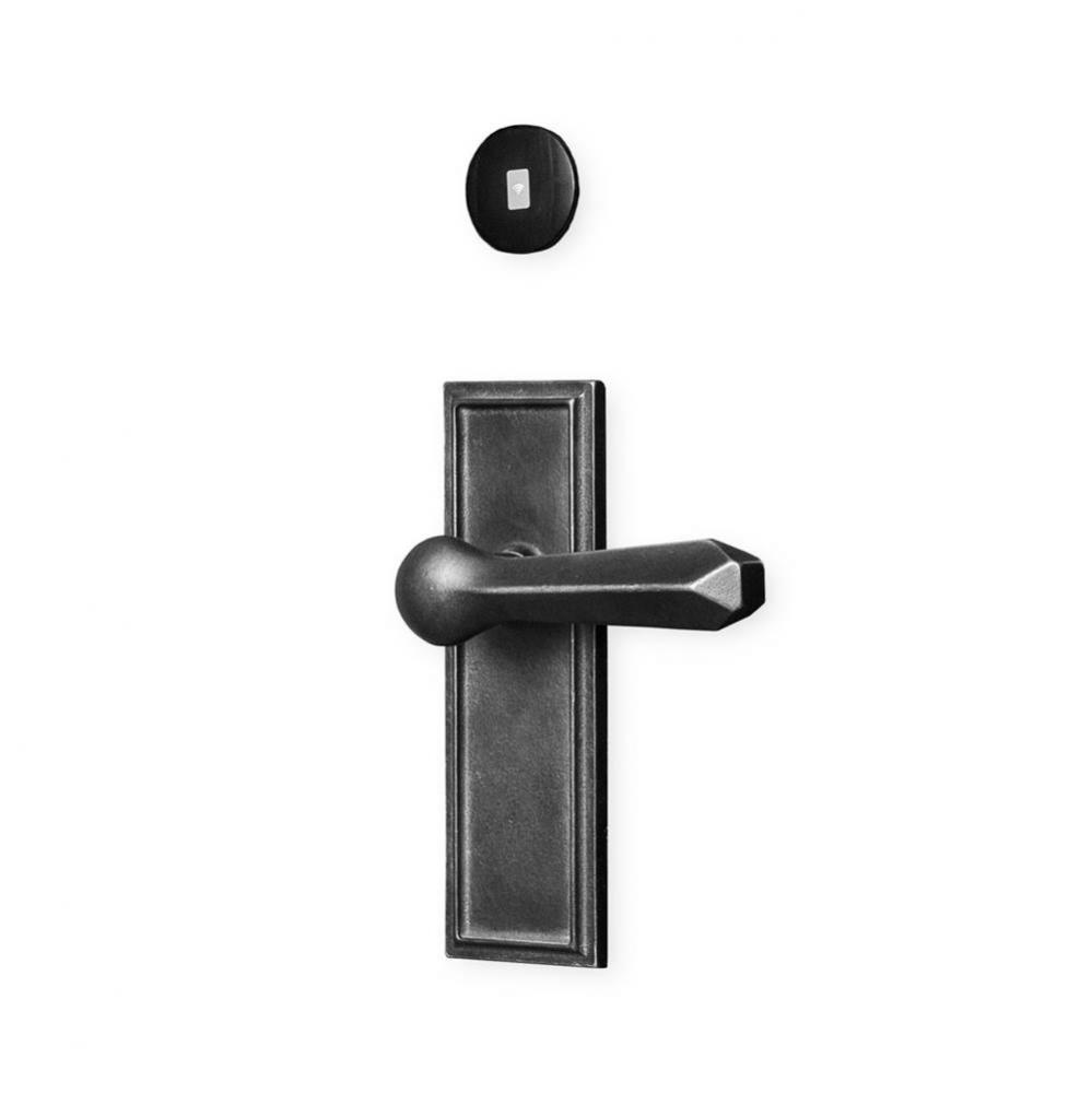 Patio function. Lever/knob x lever/knob ML entry set. P-1250ML (ext) EP-1250ML-TPC (int)