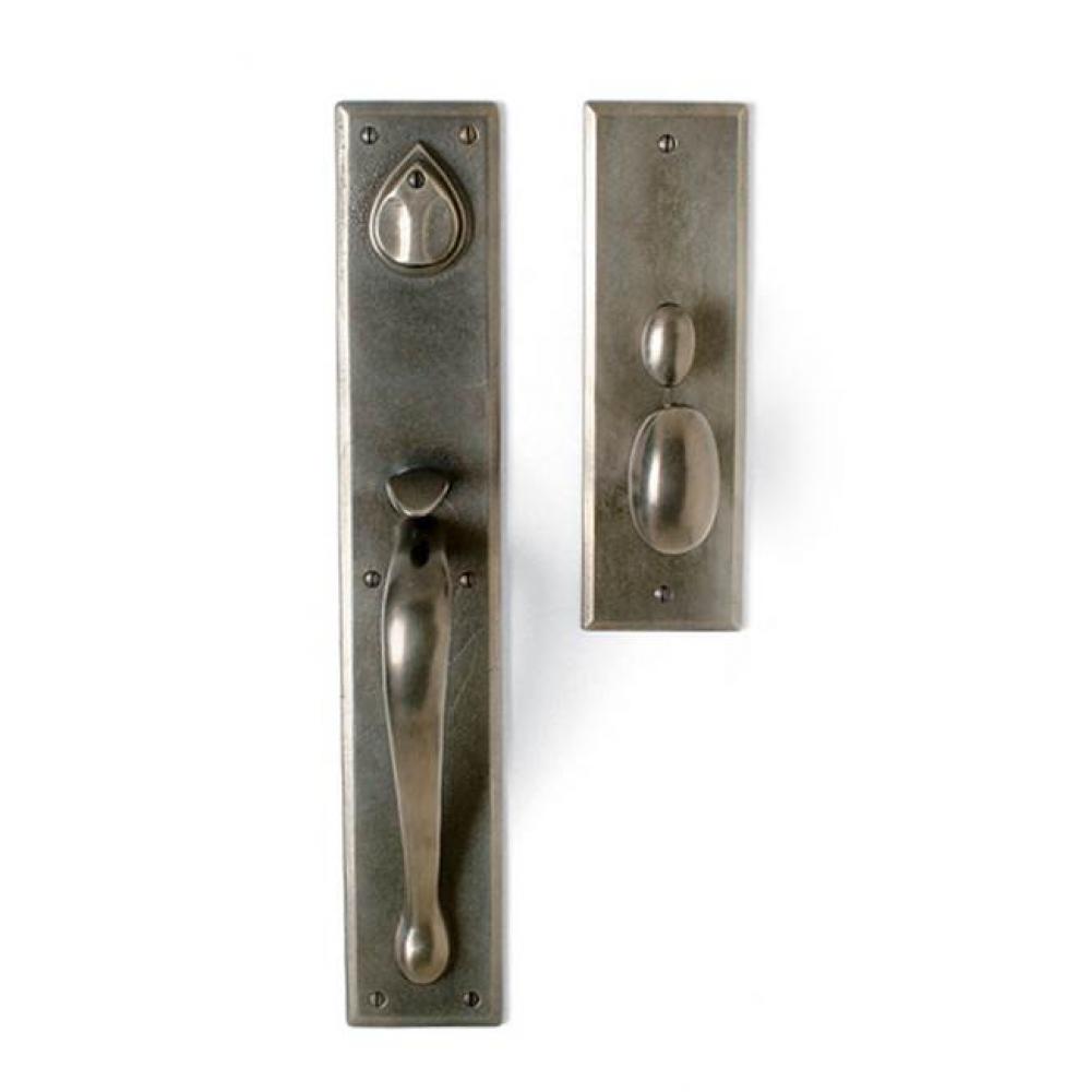 Double cylinder. Handle x lever/knob. Non-egress. EP-701ML-KC (ext) EP-410ML-KC (int)