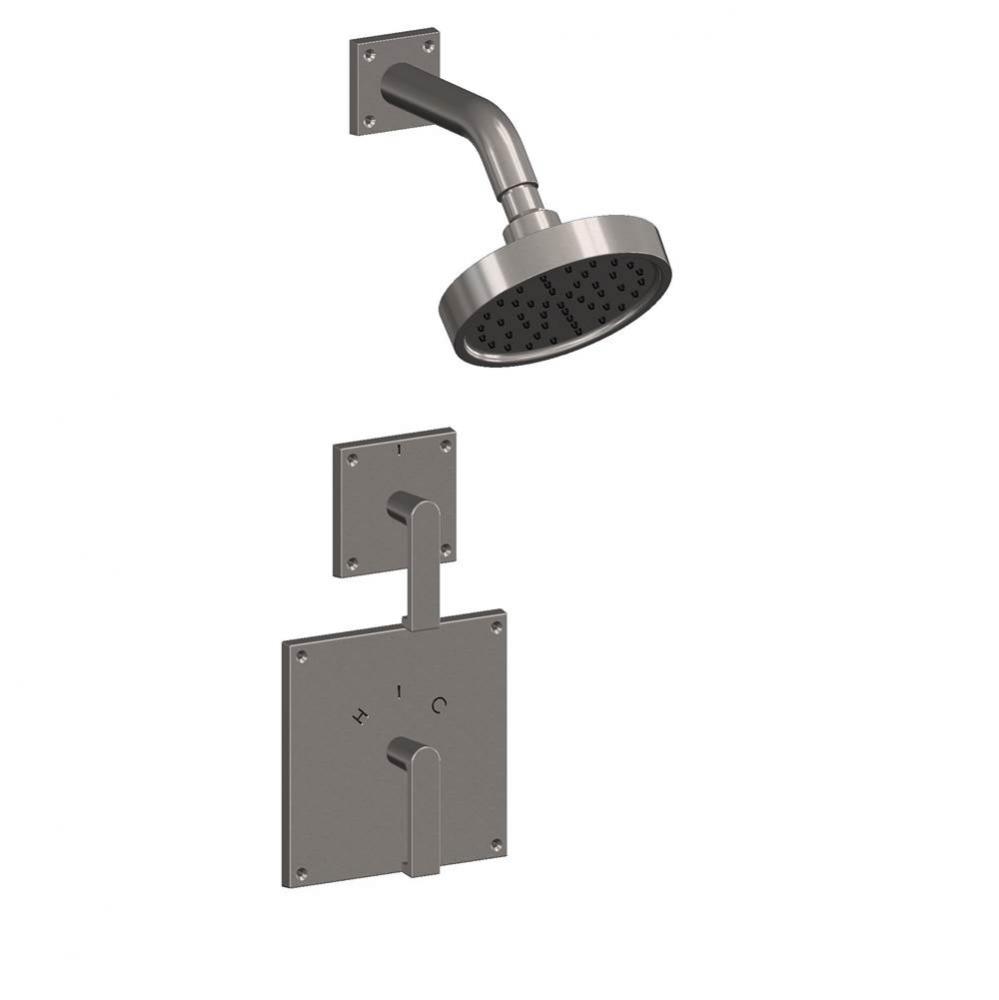 Double cylinder. Lever/knob x lever/knob deadbolt entry set w/rectangular cylinder hub. EP-951R-NK