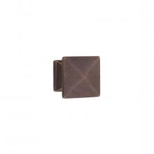 Sun Valley Bronze CK-522-5 - 1'' Square cabinet knob.