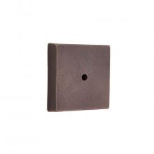 Sun Valley Bronze CKE-9175 - 1 3/4'' Contemporary square cabinet knob escutcheon.