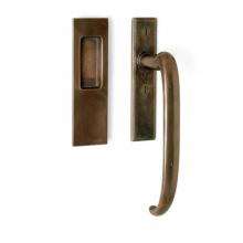 Sun Valley Bronze CMP-819LS-PF - Lever x flush pull lift & slide retrofit patio function set. (Not shown)