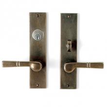 Sun Valley Bronze CS-2107ML-DC - Double cylinder. Lever/knob x lever/knob ML entry set. EP-2107ML-KC (ext) EP-2107ML-KC (int) Non-e