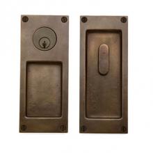 Sun Valley Bronze CS-451-5.5PLD-DC - Double cylinder. Lever/knob x lever/knob deadbolt entry set. EP-451-5.5KC (ext) EP-451-5.5KC (int)