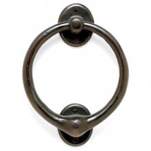 Sun Valley Bronze DKS-8 - 8'' Door knocker w/square hub and strike plate.