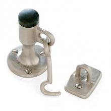 Sun Valley Bronze DS-5HE - 3 1/2'' Base/wall mount door stop w/hook & eye.