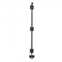 Sun Valley Bronze OC-SSB30 - 30'' Lever operated square surface bolt set w/universal strike. Includes 3 guides.