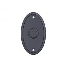 Sun Valley Bronze OP-400 - 2 1/2'' x 4 1/2'' Oval plate kitchen escutcheon.