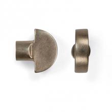 Sun Valley Bronze P-1245-8IML-TPC/P-F1245-8IML-TPC - 2 1/2'' x 15 1/2'' Fleur de Lis mortise bolt plate w/turn piece.