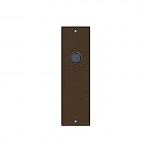 Sun Valley Bronze PP-2208 - 2 1/2'' x 8 3/4'' Burlap push plate.