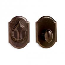 Sun Valley Bronze TS-A509/A510DB - Single cylinder auxiliary deadbolt set. 1 5/8'' or 2 1/8'' bore. DB-A509 (ext)