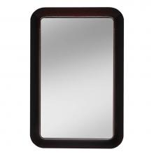 LaLoo Canada L53CRM B - Careena Rounded Rectangular Mirror - Brown