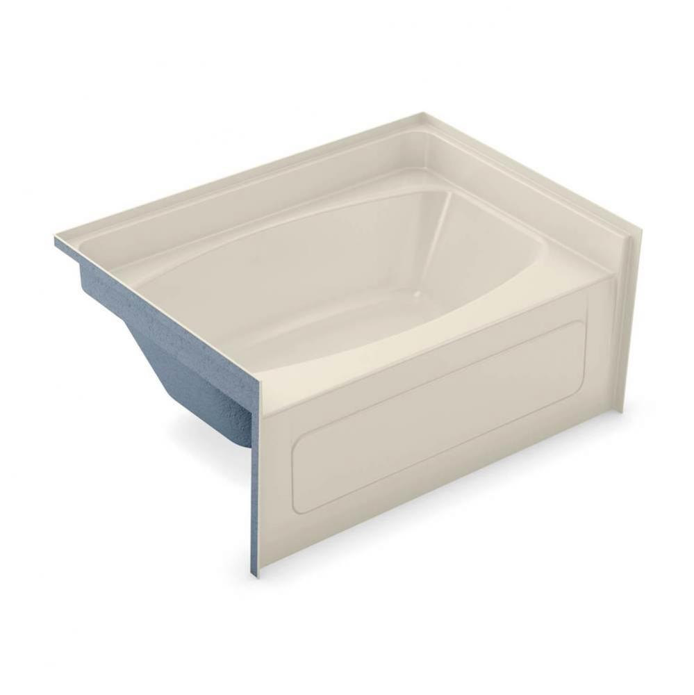 GT-4260AP AcrylX Alcove Center Drain Homestead Bath in Bone