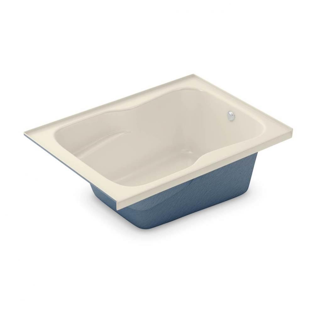 SBF-3660 AcrylX Alcove Left-Hand Drain Homestead Bath in Bone