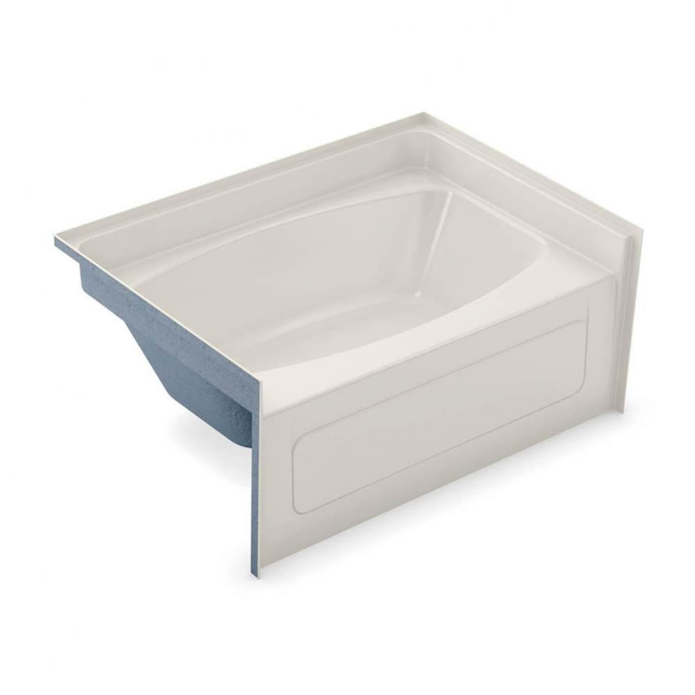 GT-4260AP AcrylX Alcove Center Drain Homestead Bath in Biscuit