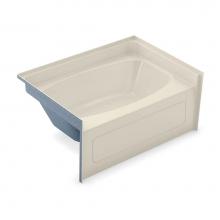 Aker 141482-058-004-550 - GT-4260AP AcrylX Alcove Center Drain Homestead Bath in Bone