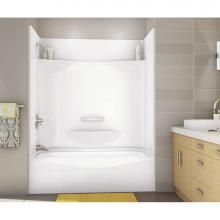 Aker 142007-R-058-019 - KDTS 3060 AFR 59.875 in. x 30.125 in. x 79.625 in. 4-piece Tub Shower with Right Drain in Thunder