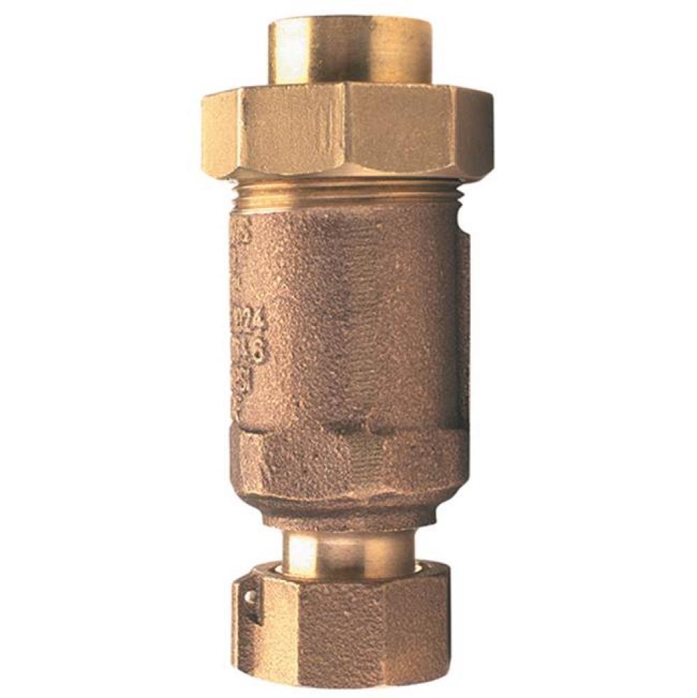 700XL Dual Check Valve (3/4'' FNTC X 1'' MMCT)