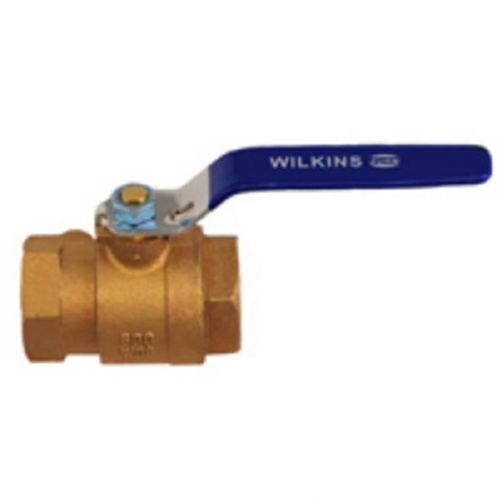 Ball Valve, FNPT x FNPT, Tapped