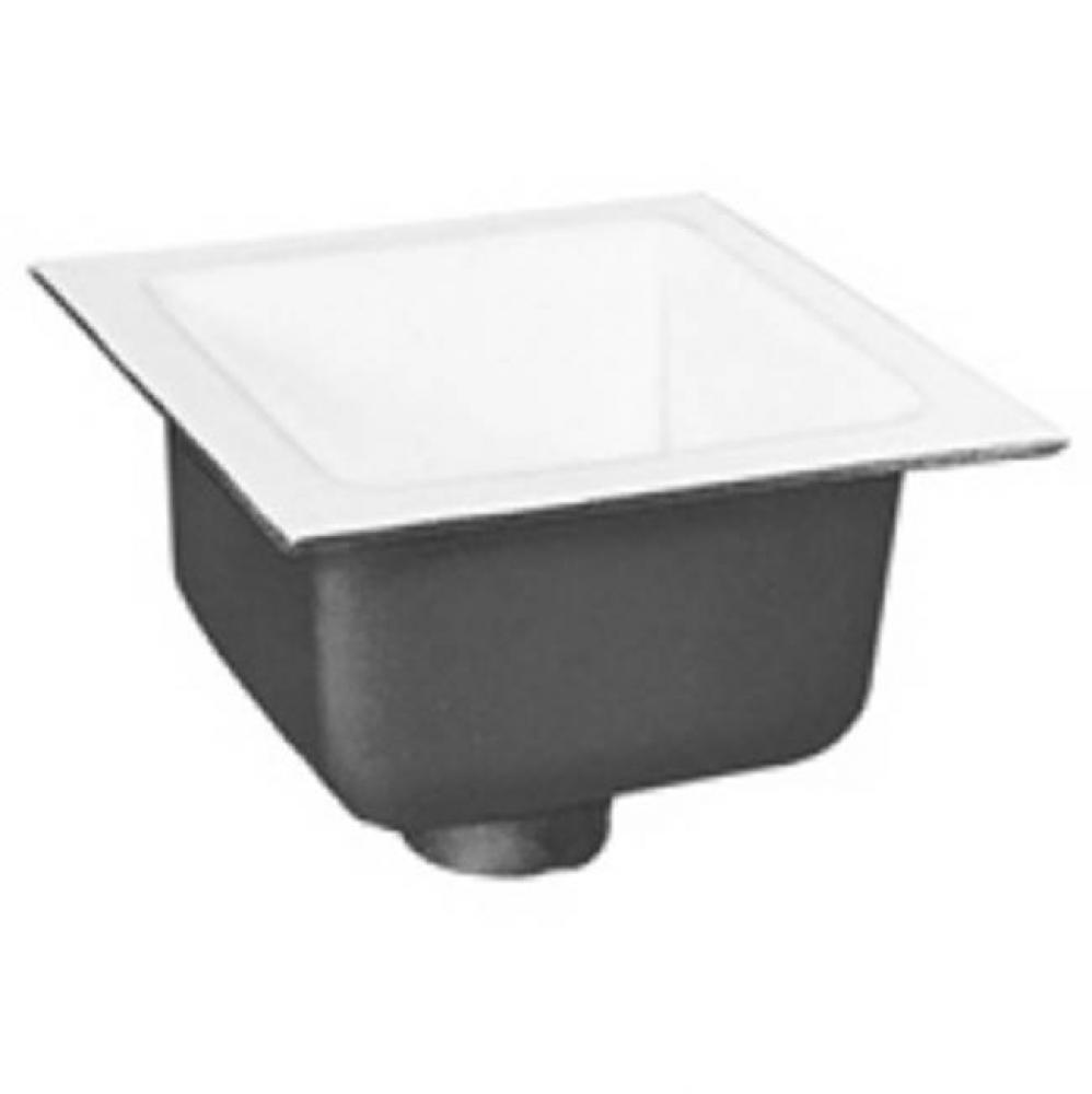 FD2375 2'' No-Hub Body w/ Bucket and 3/4 Grate