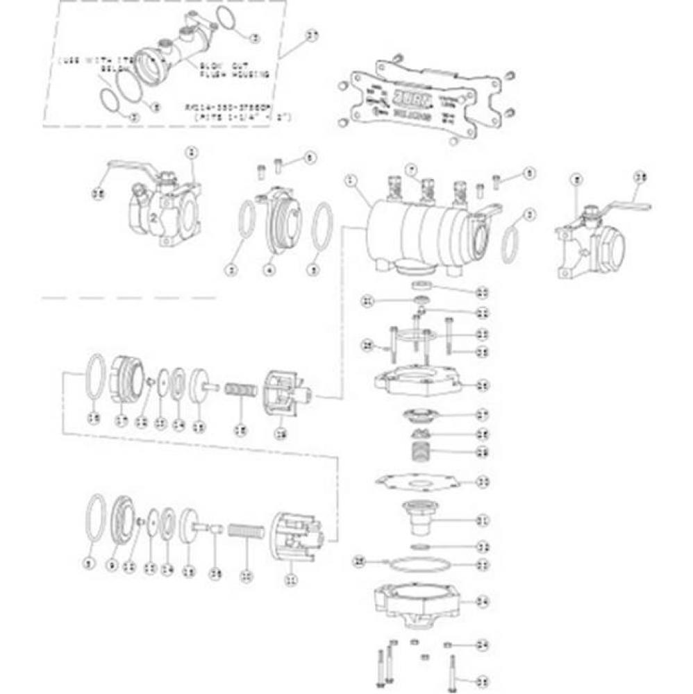 1-1/2'' 375XL INLET BALL VALVE