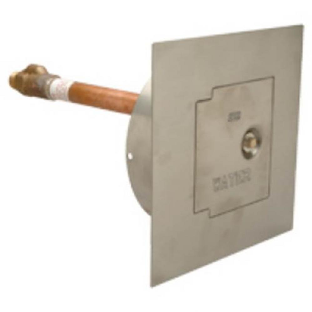 Z1322XL-EZ-8, Encased Lead-Free Wall Hydrant, 30'' Wall, 8'' Core