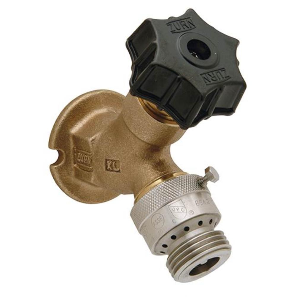 Z1341XL-C12-PX-PB, Lead Free Polished Bronze Wall Faucet, 1/2'' Pex Inlet