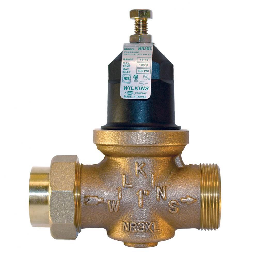 1'' NR3XL Pressure Reducing Valve with 2 integral FNPT connection (no union)