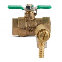 Zurn Industries 34-BVECXL-125BF - 3/4'' BVECXL-125BF Full Port Brass Ball Valve