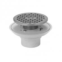 Zurn Industries FD2254-IC2-CS - FD2254 2'' IC SHOWER DRAIN and CP HEAS W/SS STR