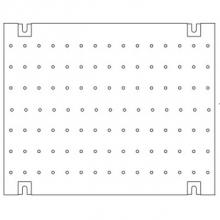 Zurn Industries P874-12-DCC - 12'' Ductile Solid Cover P.N. 676000017