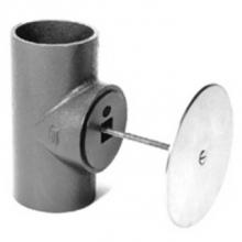 Zurn Industries Z1446-3NH-A-VP - Z1446 Cleanout w/ Round Wall Access Cover,3'' NH Outlet, RH Plug & VP Screws