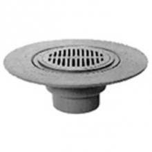 Zurn Industries Z531-3IP - 9''Dia Adjustable Frame Wide Flange Medium Duty Deck Drain