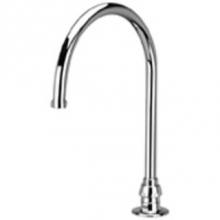 Zurn Industries Z821C0-XL-FC - AquaSpec® deck-mount 8'' gooseneck spout with flow control