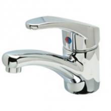 Zurn Industries Z82200-XL-CP4-3M - AquaSpec® Single Hole Lavatory Faucet, 5'' Spout, 4'' Cover Plate, 0.5 gp