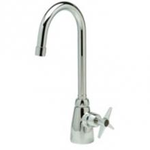 Zurn Industries Z825B2-XL-4F - FAUCET (XL), SINGLE LAB, 5-3/8'' GOOSENECK; -2 HDL ''4F''