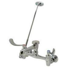 Zurn Industries Z843M4-XL-CS - FAUCET (XL), SERVICE SINK; ''M'' 6-1/2'' VB, WALL BRACE, HK WITH CHK