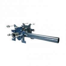 Zurn Industries ZE1201-ND4-CL12RYK17 - EZCARRY Ext Brl 500lb - 4NH Dbl Adj Horz SJ-12'' Cplg-17'' RYK Prefab Feet