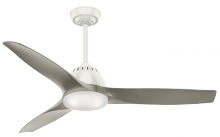 Casablanca Fan Company 59151 - Casablanca 52 inch Wisp Fresh White Ceiling Fan with LED Light Kit and Handheld Remote