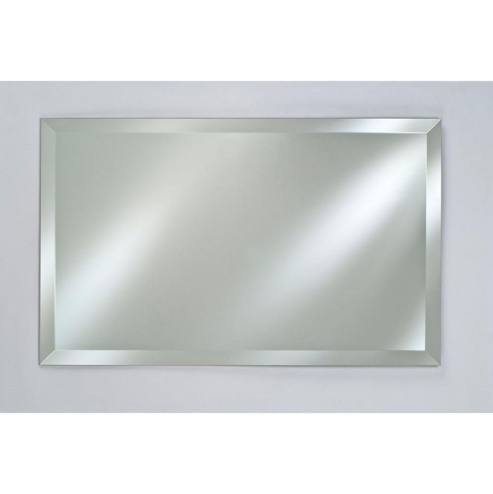 16 X26 Rectangular Frameless Bevel-Horizontal- No Tilt Brackets