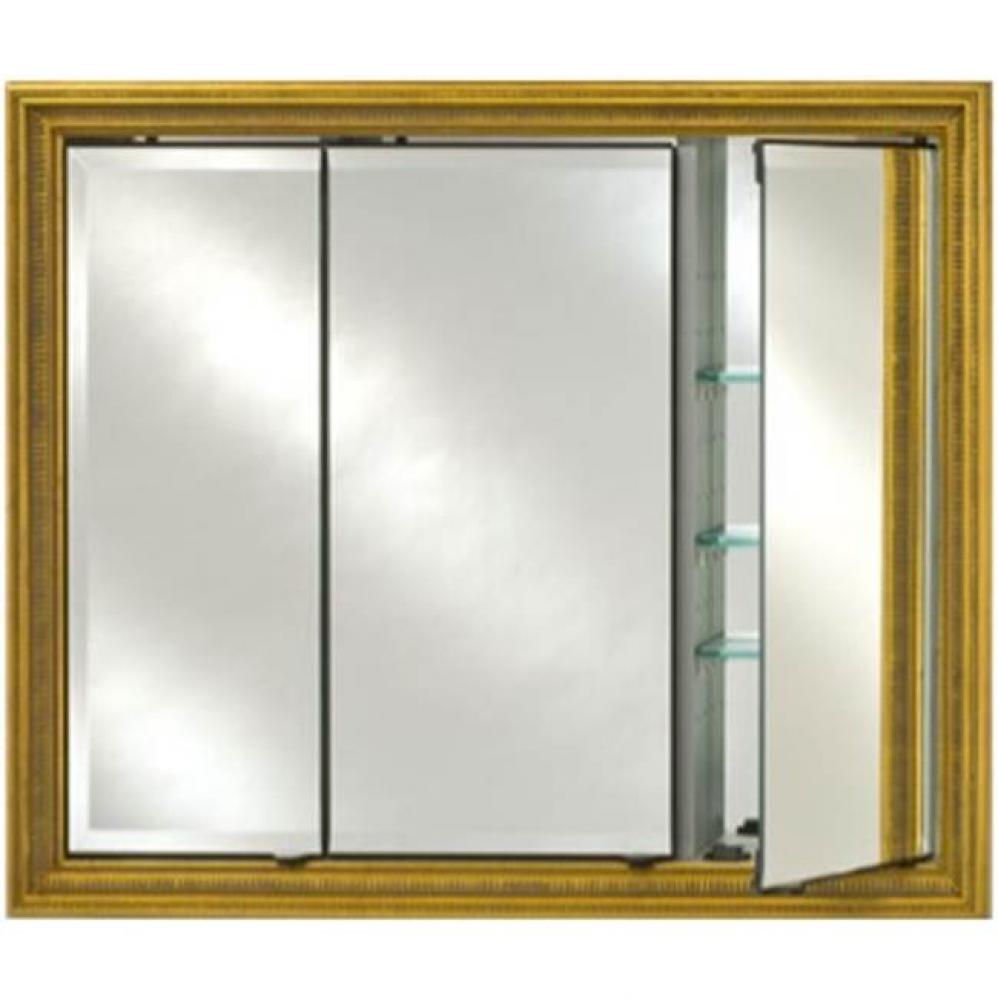 Triple Door 44X30 Recessed Polished Glimmer Flat