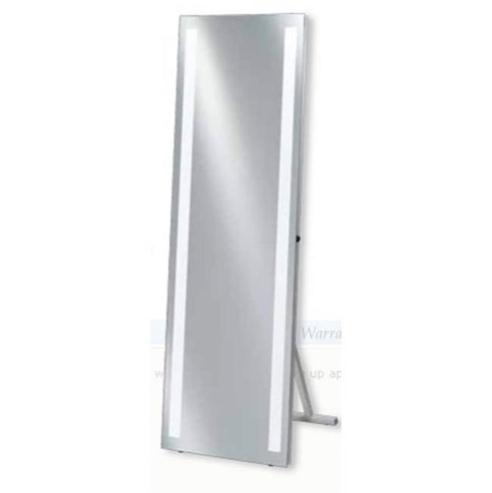 22X66 Led Rect. Backlit Standing Tilt Dressing Mirror