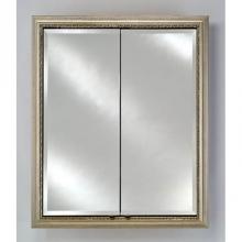 Afina Corporation DD3136RSOHSB - Double Door 31X36 Recessed Soho Satin Brass