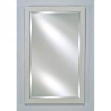 Afina Corporation EC11-2026-WT - Estate 11 (Basix Contemporary Frame) 20X26 Satin White