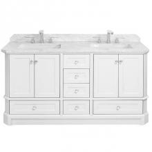 Icera 4125.602.401 - Stone Top 60-in Carrara Marble